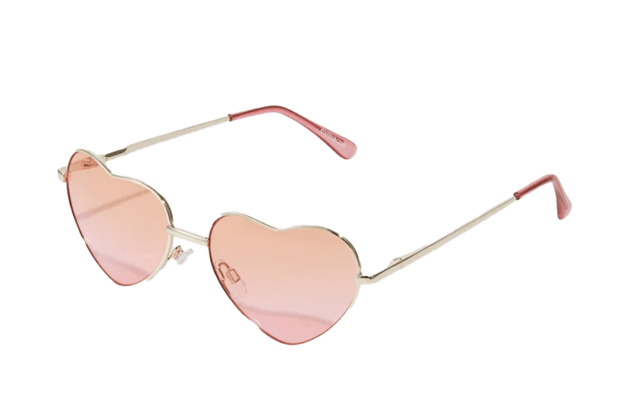 la paire de lunette de soirée argenté